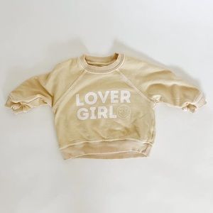 Roe + Cru Lover Girl Pullover Crewneck size 6 months